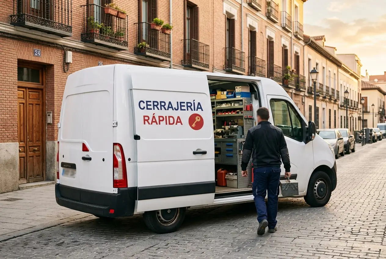 Furgoneta de Cerrajería Rápida