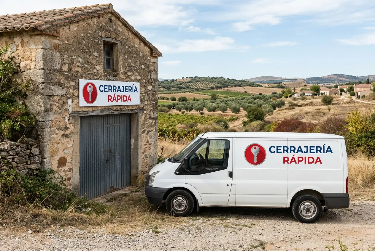 Furgoneta de Cerrajería Rápida en la Comunidad de Madrid